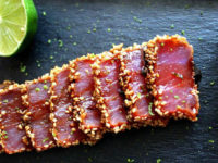 Tataki de atún rojo