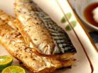Caballa al horno