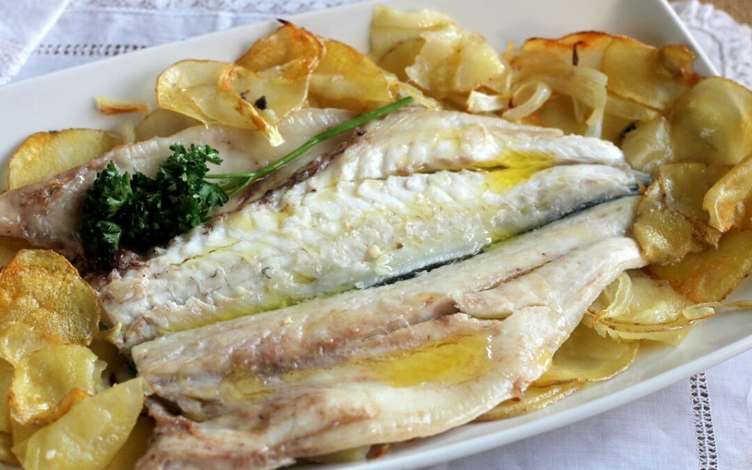 Lubina al horno