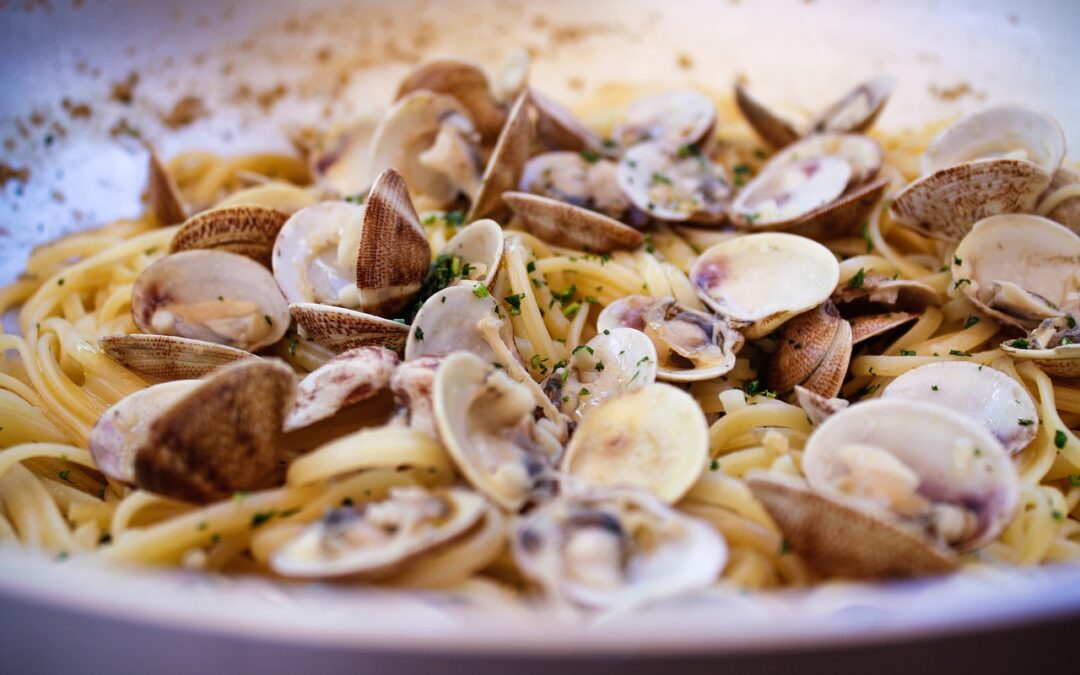 Pasta con almeja