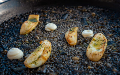 Arroz negro con sepia