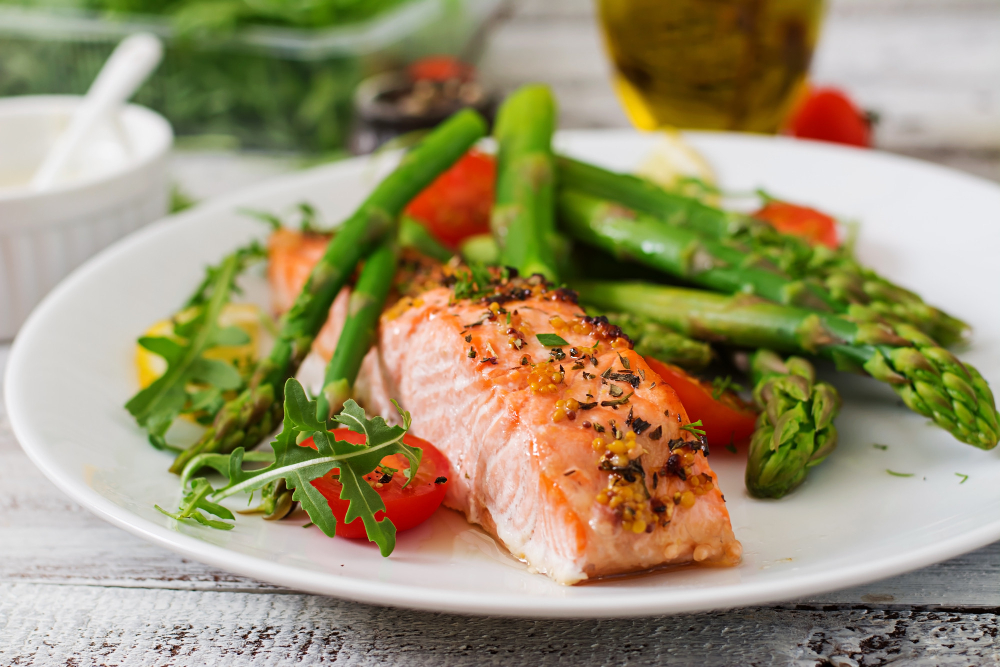 Como preparar salmón en la freidora de aire