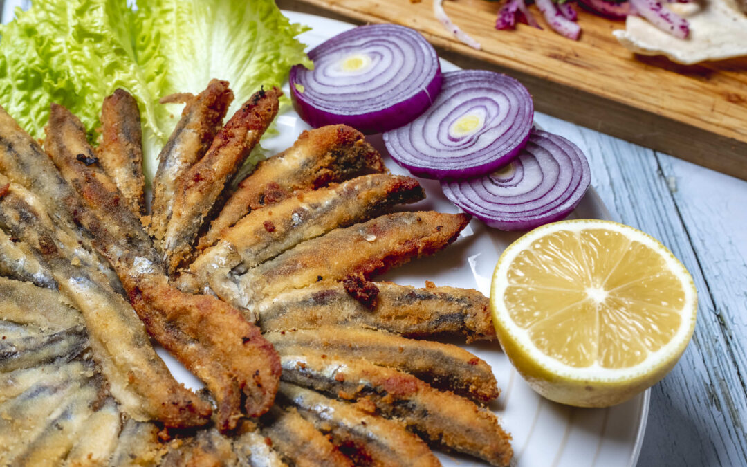 Anchoas Rebozadas