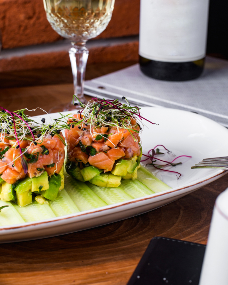 Blog 5 tartar de salmón y aguacate