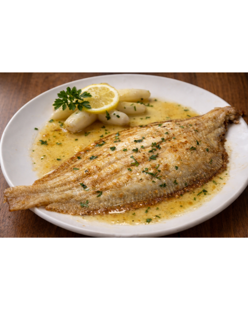 Lenguado a la meunière