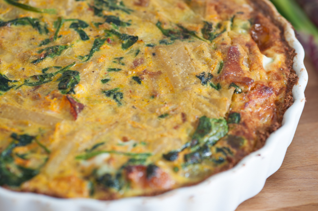 pescados charo (15) Receta de quiche de caballa y espinacas
