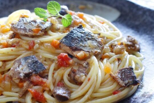 Pescadería y marisquería en Alcázar de San Juan 1 Pasta con sardinas